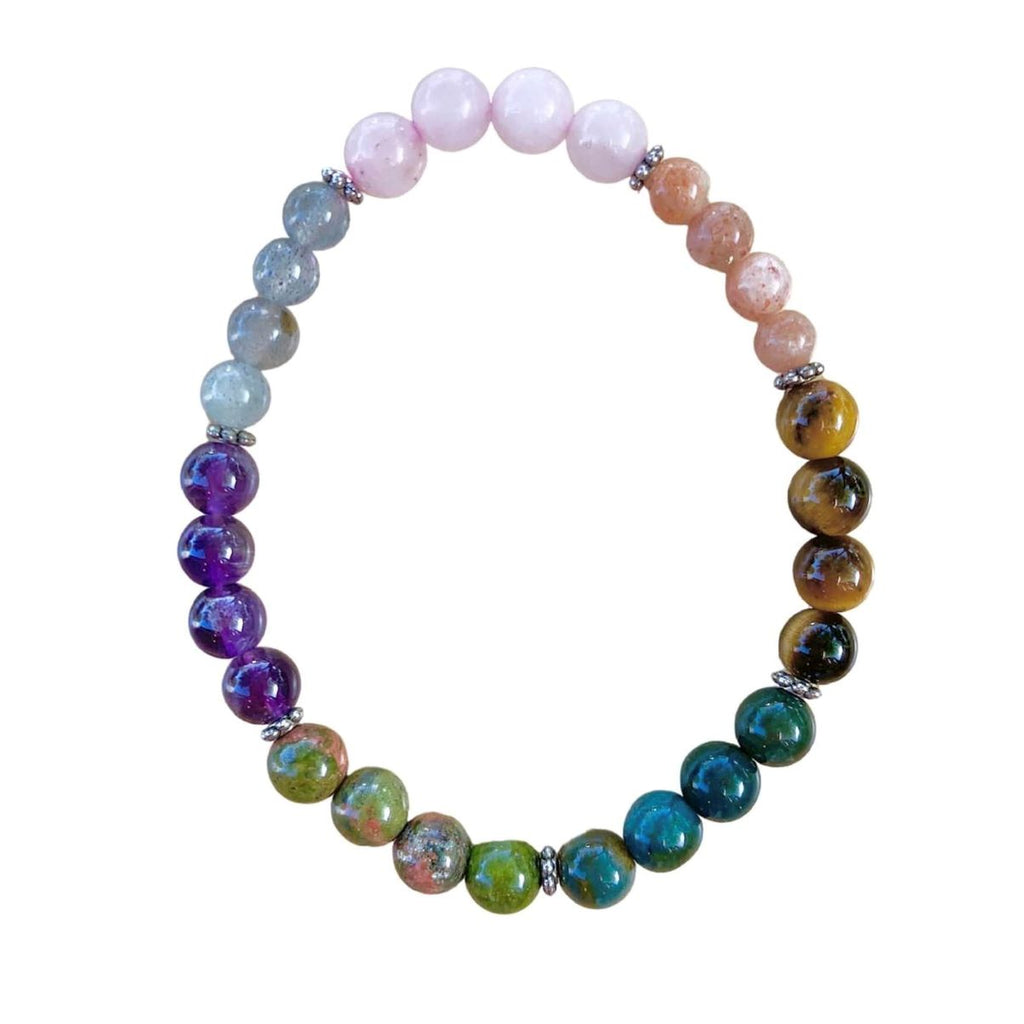 Chakra Alchemy Bracelet 6 mm Round Beads
