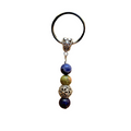 Communication Crystal Beaded Key Chain