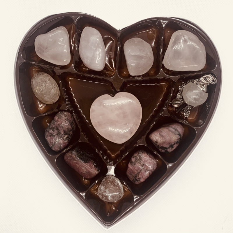 Crystal Lover’s Valentine’s Heart Box