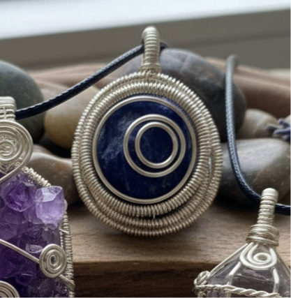 Custom Silver Non Tarnishing Agate Necklace