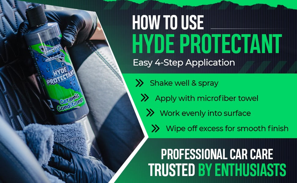 Winter White Car Wash & Detail Hyde Protectant Ceramic Conditioner (16 Fl oz)