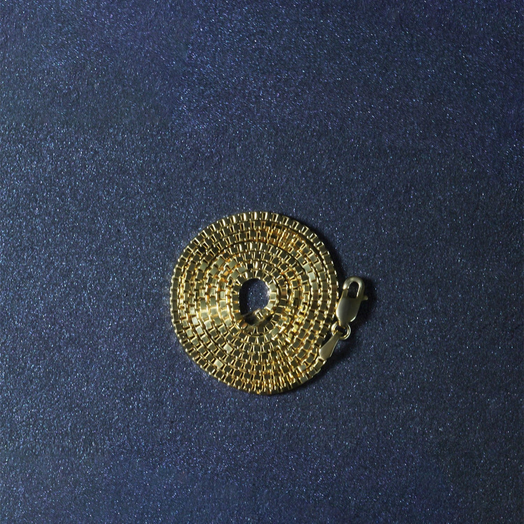 10k Yellow Gold Classic Box Chain (1.40 mm)