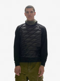 Down Crew Sweater - Black