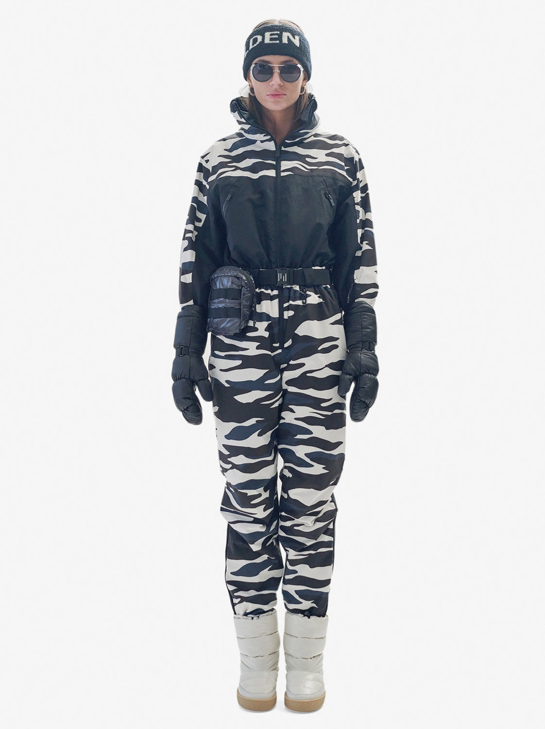 Powder Suit - Zebra