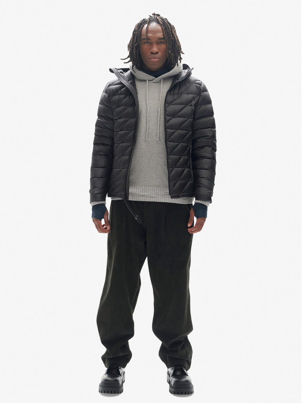 Packable Down Jacket - Black