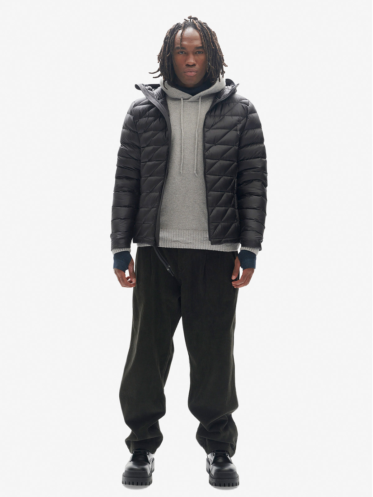 Packable Down Jacket - Black