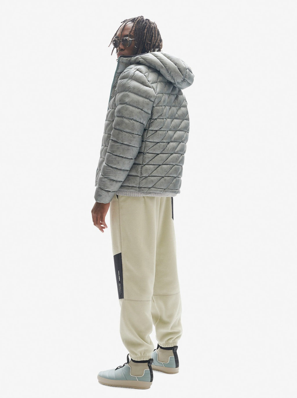 Packable Down Jacket - Slate Gray