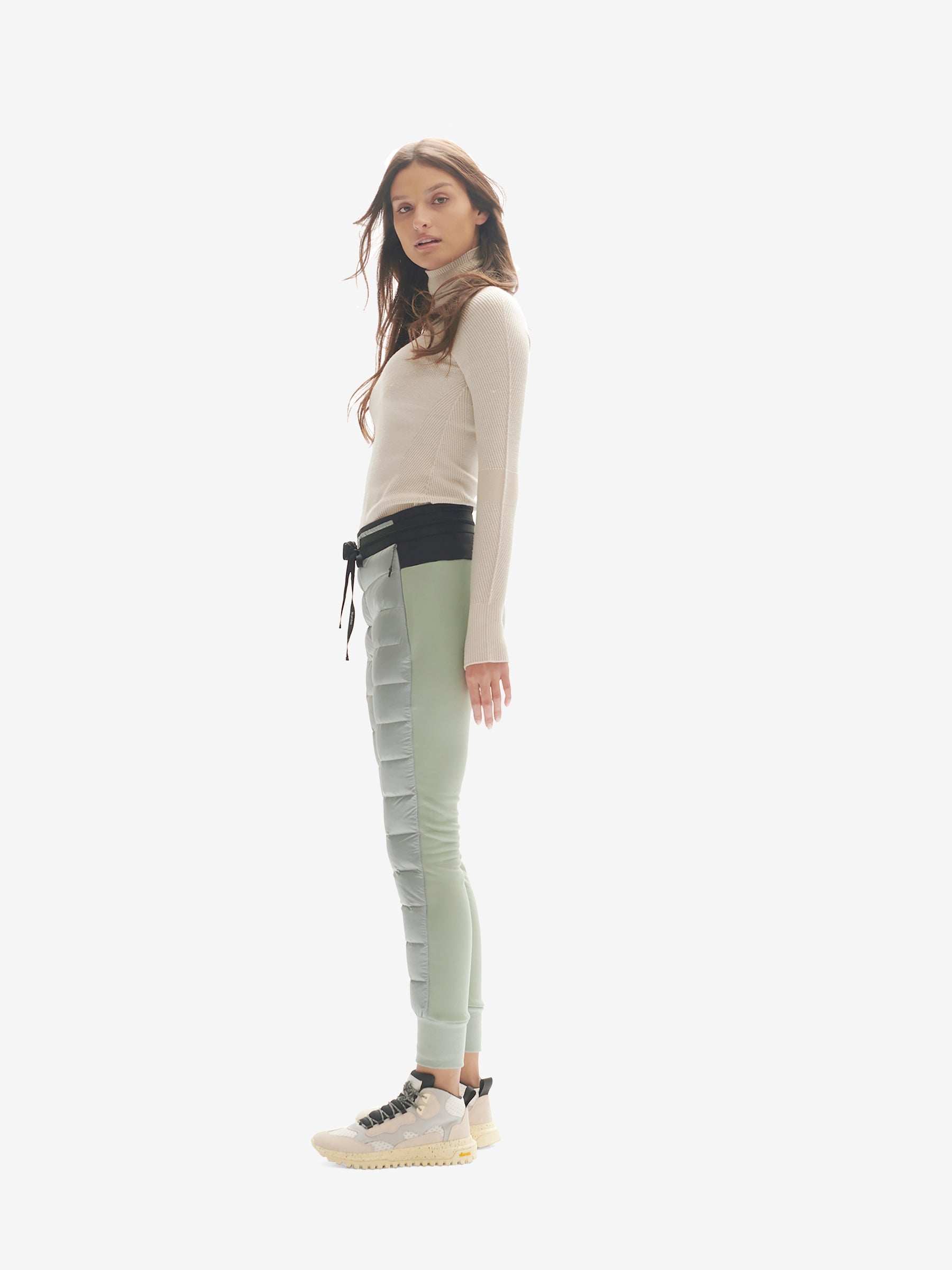 Hybrid Down Jogger - Slate Gray
