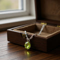 "Eternity" Oval Cremation Pendant 8x10mm