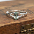 "Eternity" Oval Cremation Ring 6x4mm