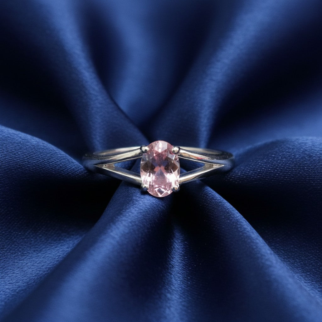 "Eternity" Oval Cremation Ring 6x4mm