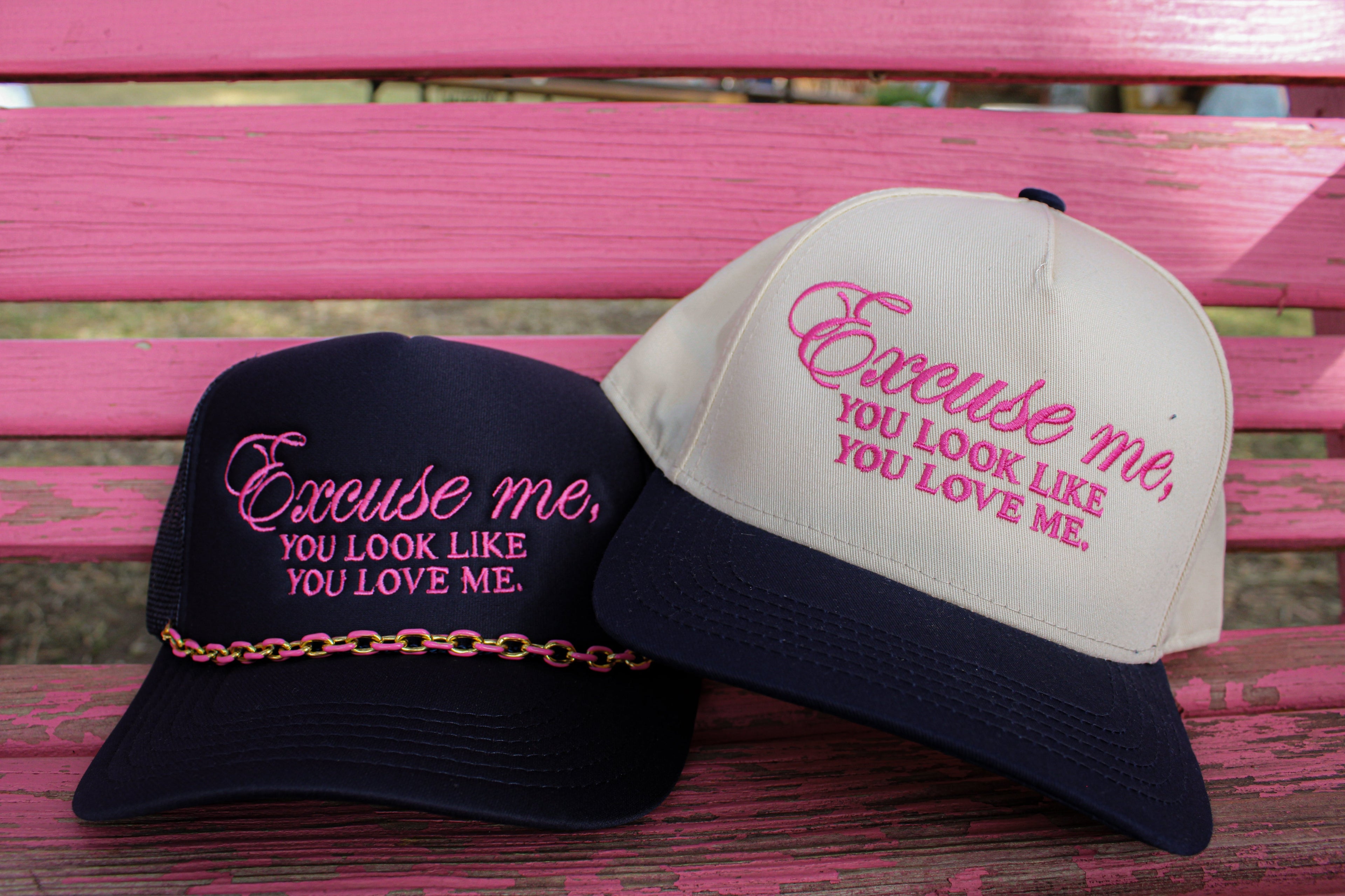EXCUSE ME HAT