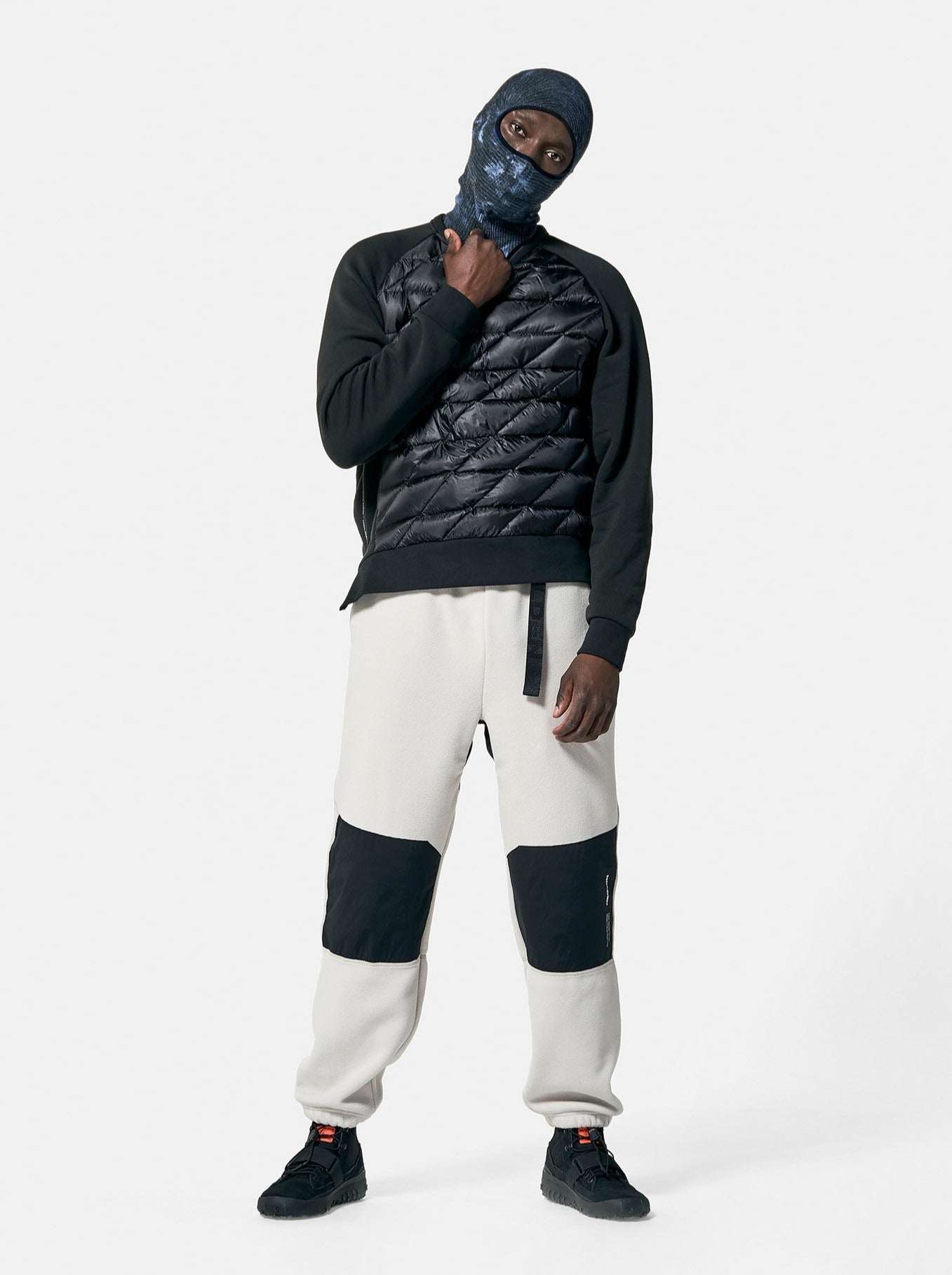 Hybrid Down Crew - Black