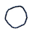 Sapphire Bracelet 4 mm Faceted Rondelle Beads – Elegance and Inner Wisdom