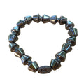 Hematite Bracelet 10 mm Dumbell Beads