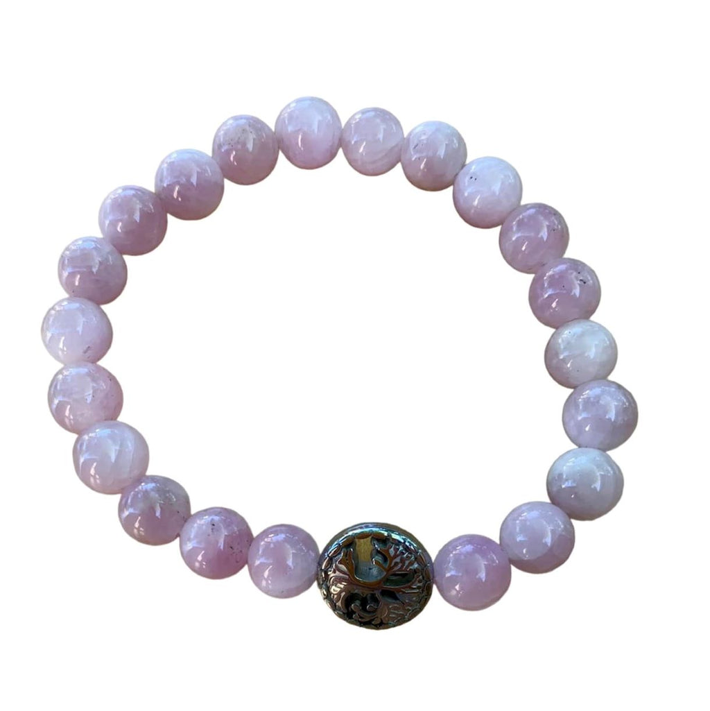 Kunzite (Brazil) Bracelet 8 mm Round Beads
