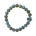 Labradorite Bracelet 8 mm Round Beads