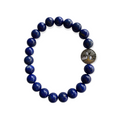 Lapis Lazuli Bracelet 8 mm Round Beads