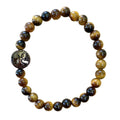 Tiger Eye Bracelet Round Beads 3 Sizes