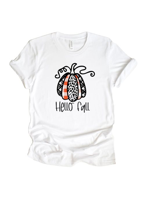 Hello Fall Pumpkin - 1547