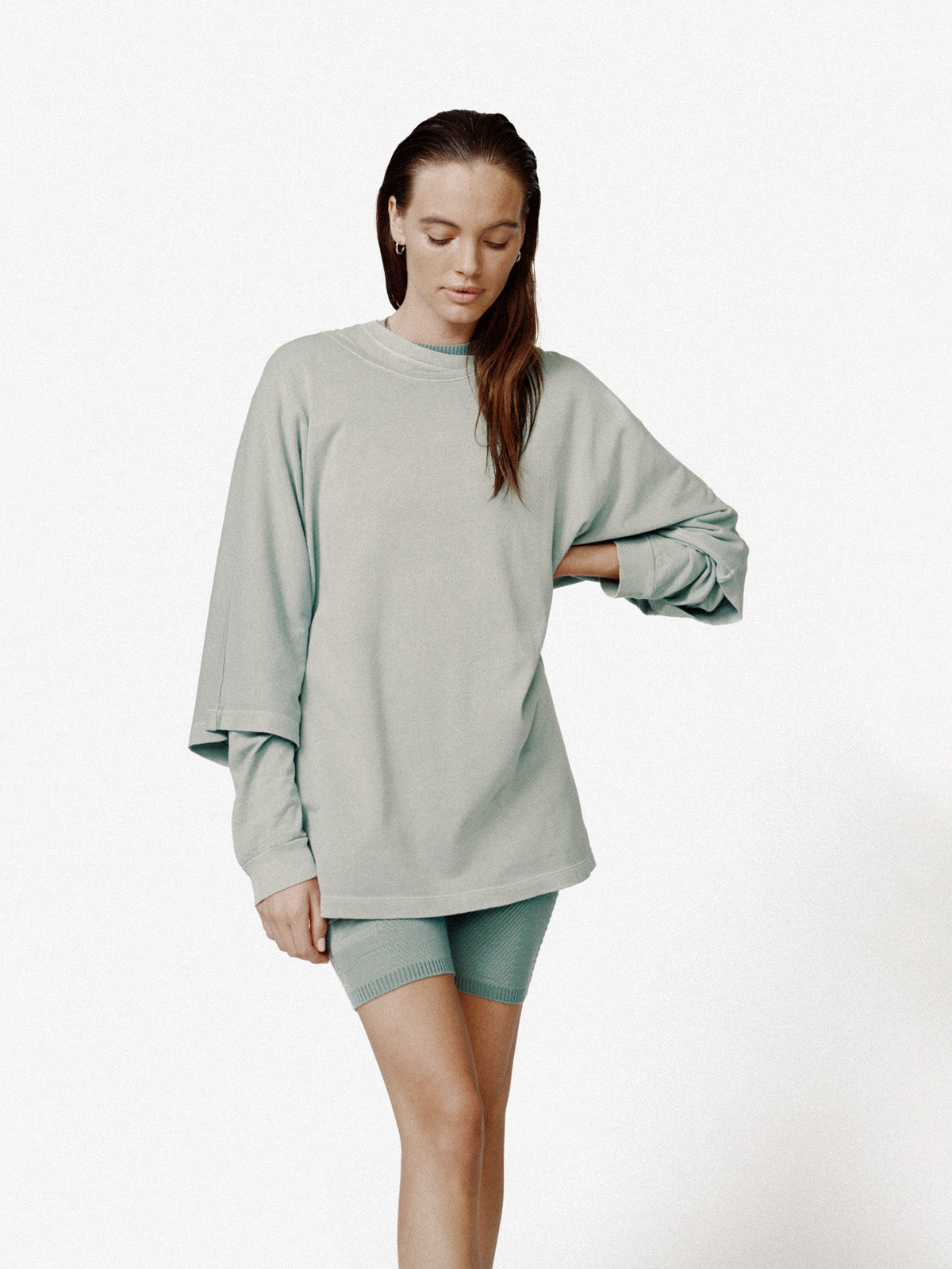 Knit Dojo Top - Sage