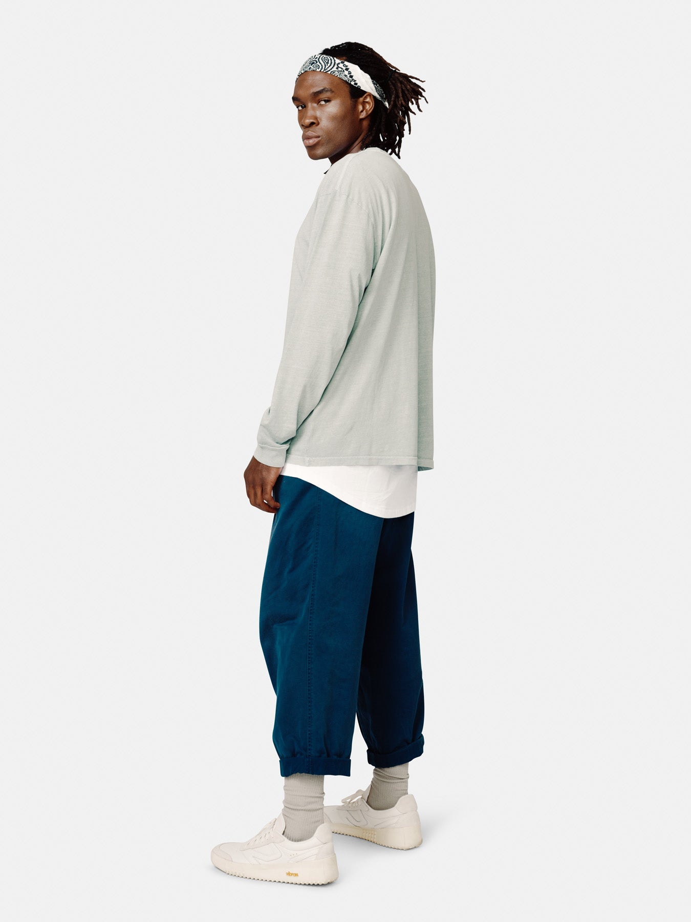 Long Sleeve Tee - Sage