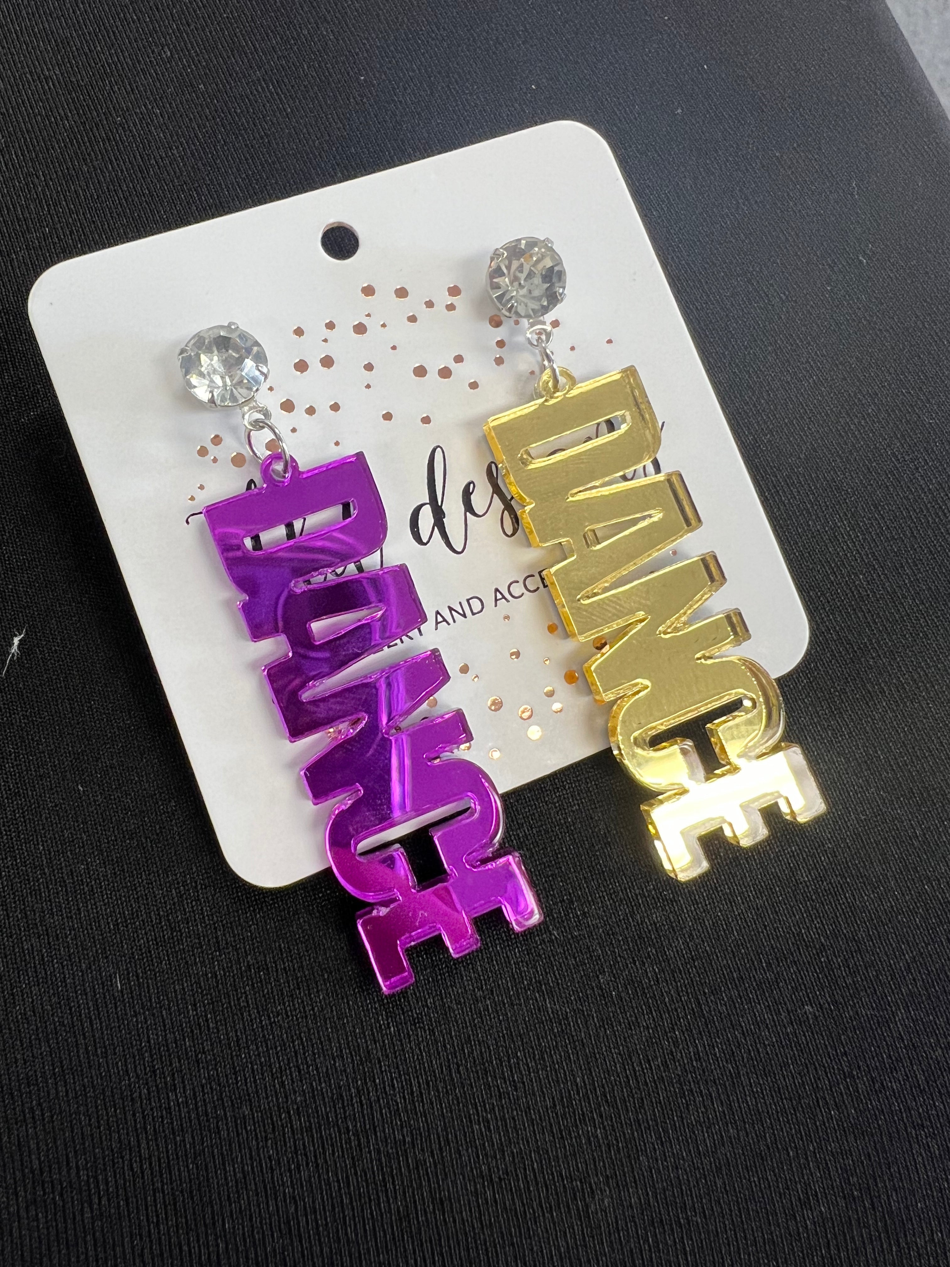 Purple and gold dance