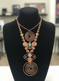 iamevibez Custom wire Wrapped extended body chain/Necklace