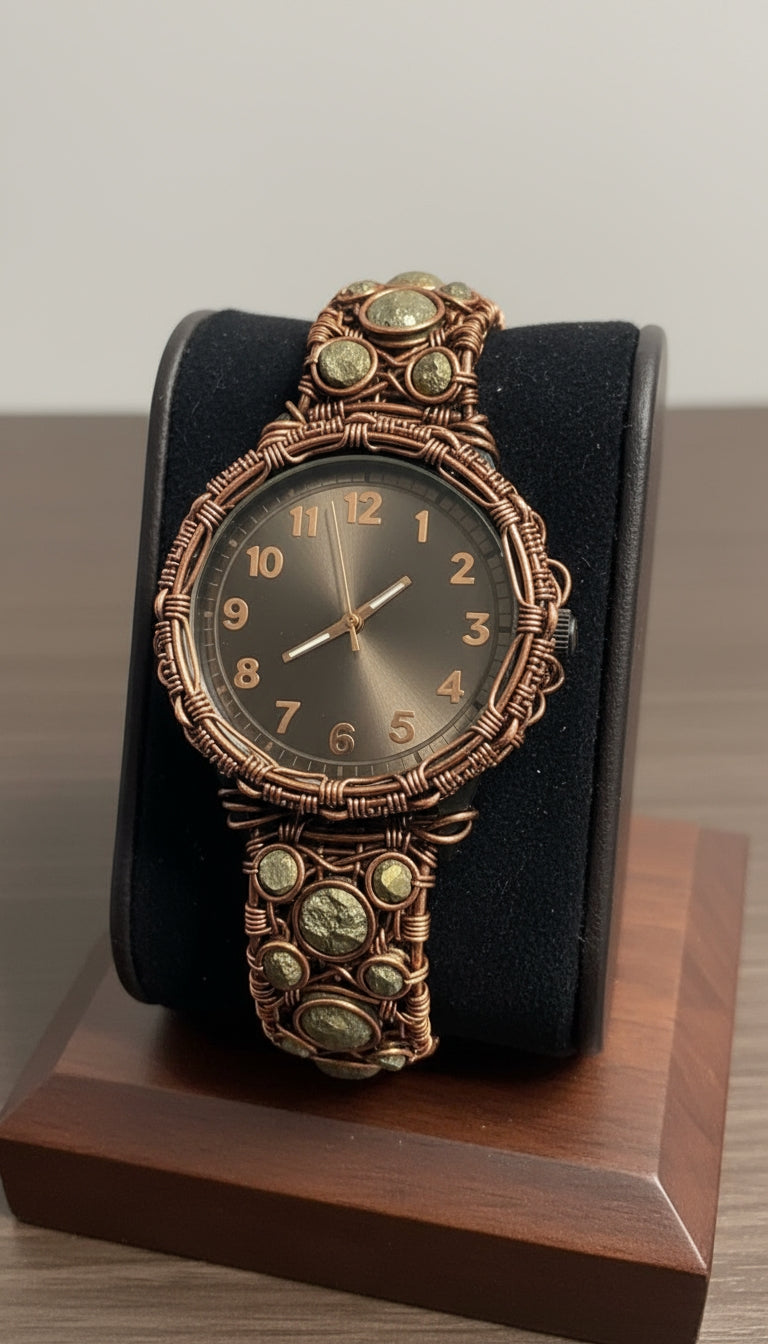 Custom Pyrite Watch Design #2