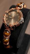 Tigers Eye Wire Wrapped Design #3