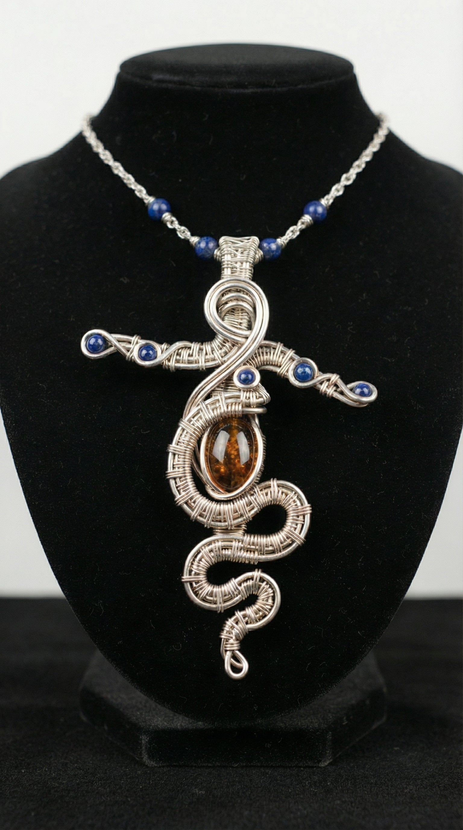 Ophiuchus
 wire Wrapped Necklace Design 1