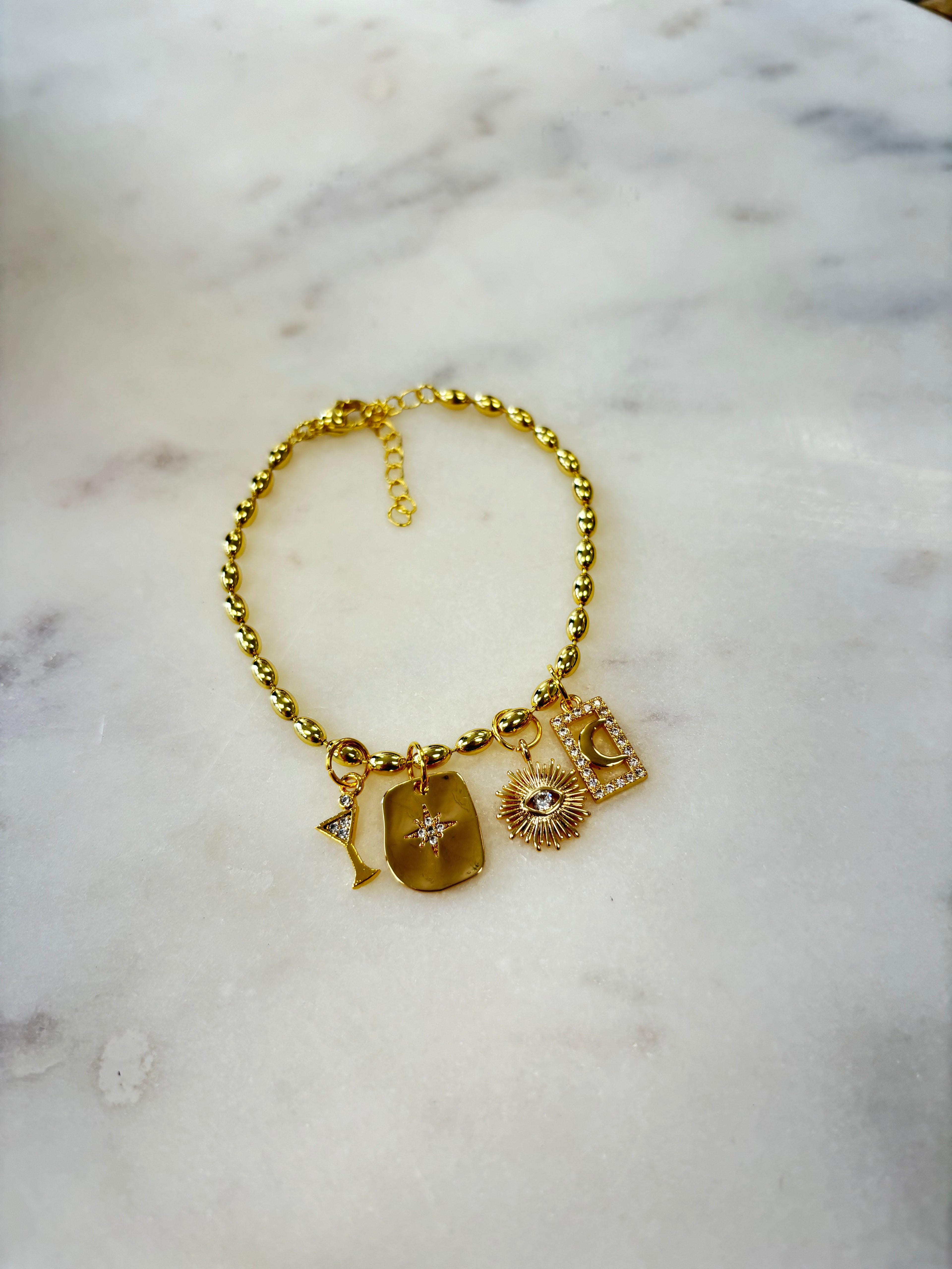 Charm Bar Bracelets