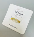 Gold chain ring