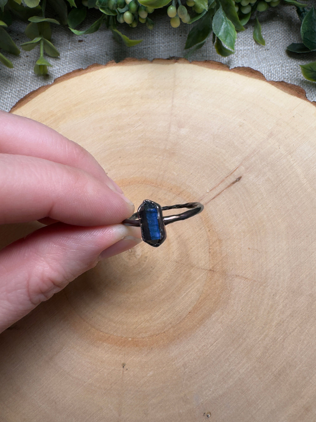 Labradorite Ring Size 9.5