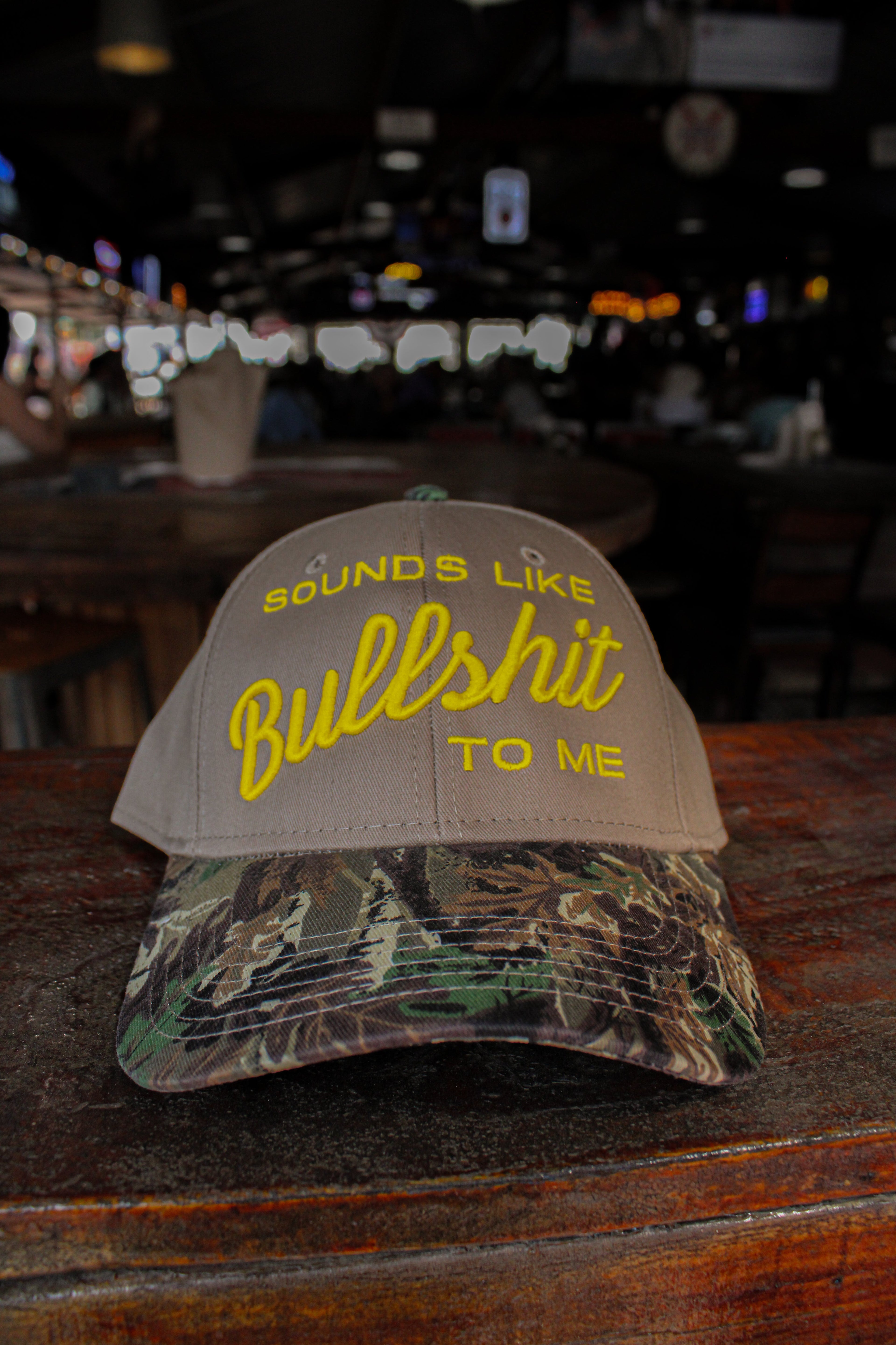 SOUNDS LIKE BULLSHIT TO ME TRUCKER HAT | CANVAS CAP