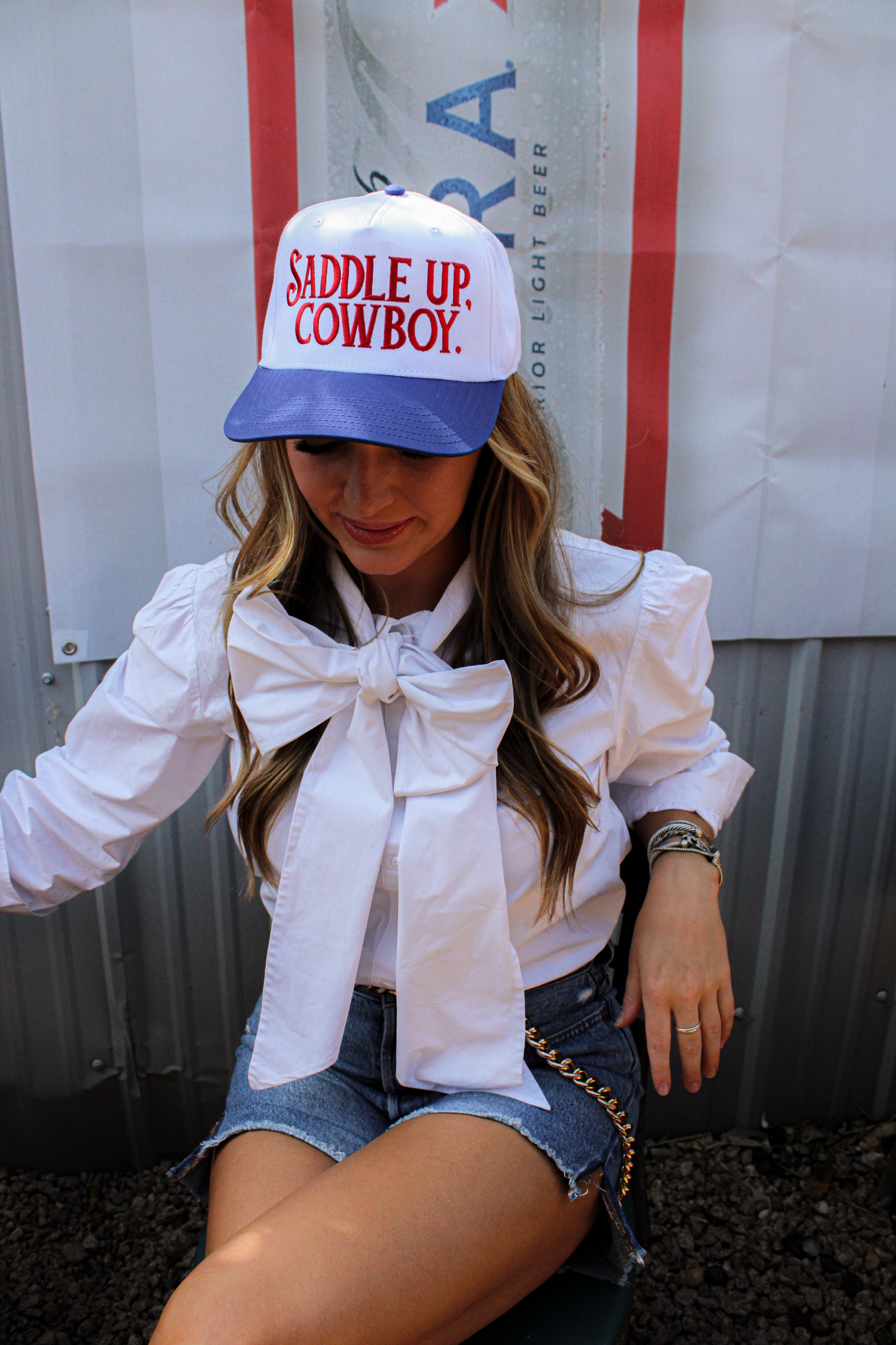 SADDLE UP, COWBOY HAT