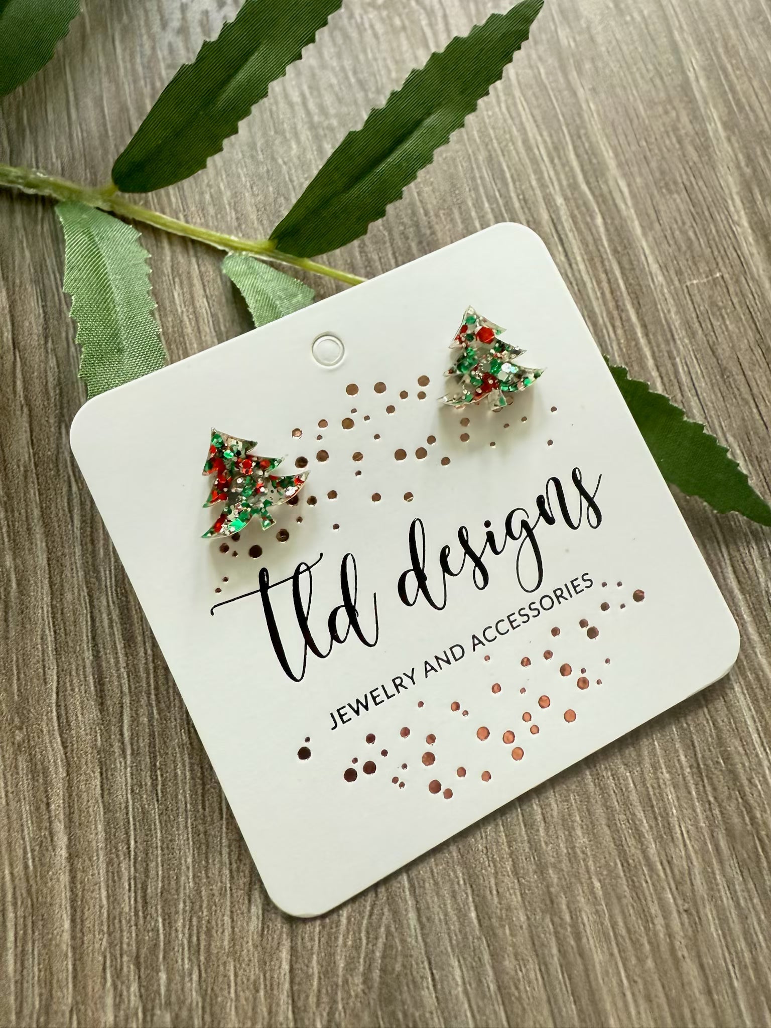 Christmas Glitter Trees