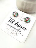 Floral Studs