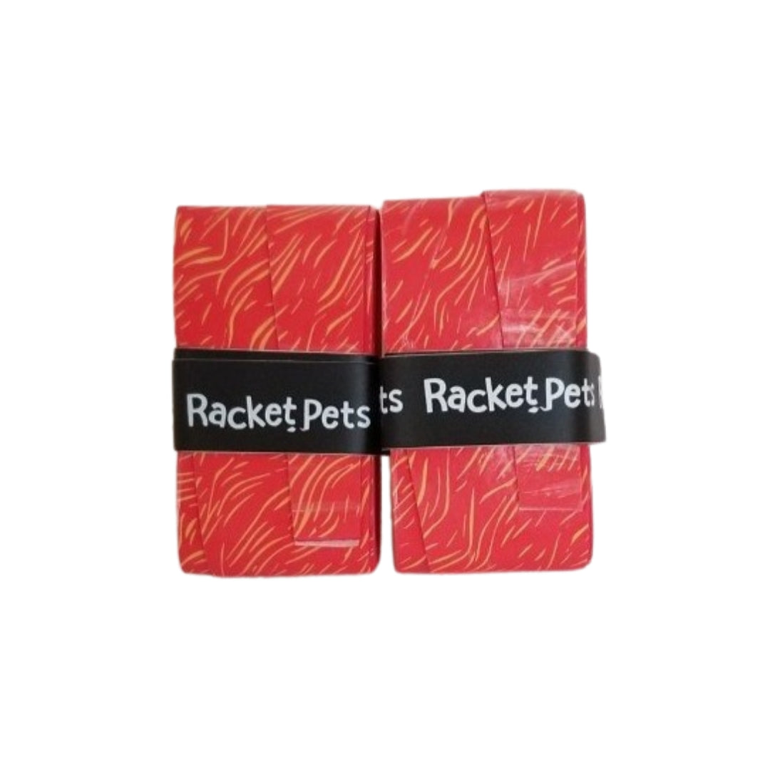 Overgrip Tape for Tennis Racket - Orange Lion (pack of 2)