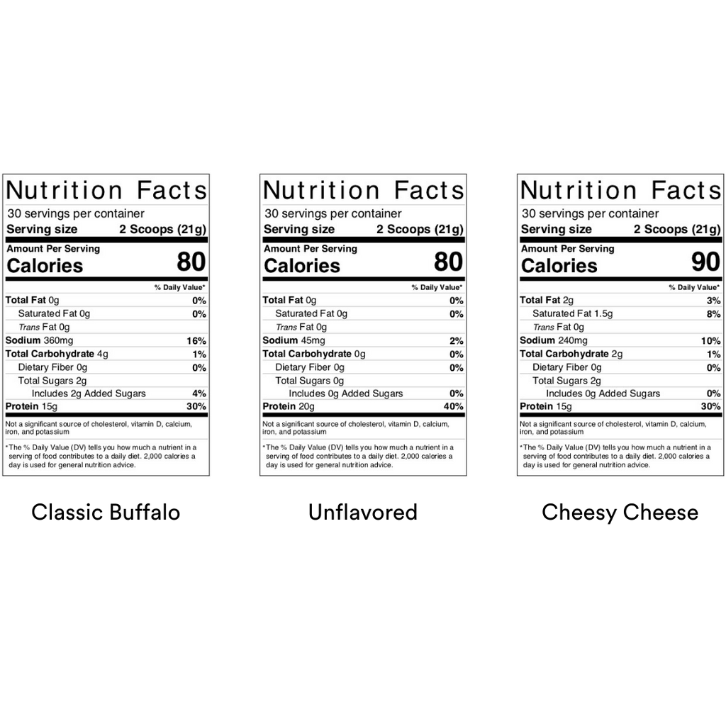 Meal Boosters Sampler: 6 x (Individual Serving Options*)