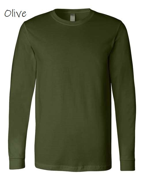 Christmas Trees Gold 4483 Longsleeve