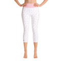PETIT BOW CAPRI LEGGINGS • WHITE