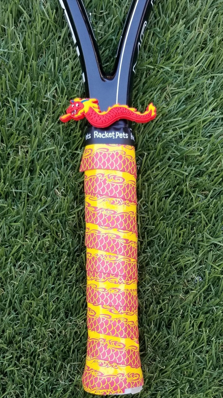 Overgrip Tape for Tennis Racket - Red Dragon (pack of 2)