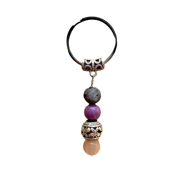 Pyschic Crystal Beaded Key Chain