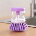 EasyClean Duo Brush Soap & Scrub in One Kitchen Soap Dispensing Cleaning Brush