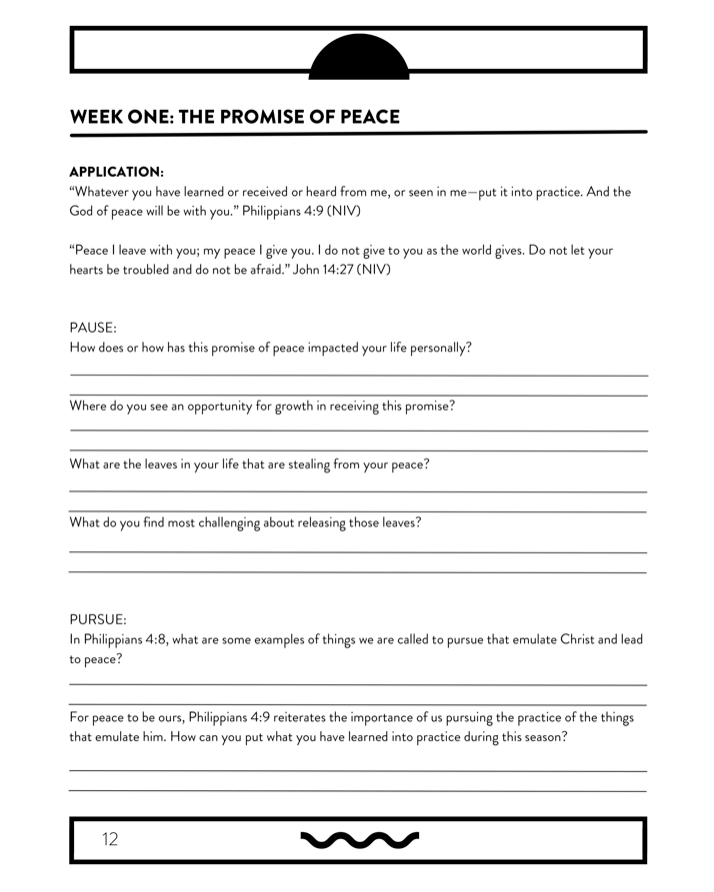 The Pursuit of Presence: Navigating through seasons of life by pursuing presence in our promises