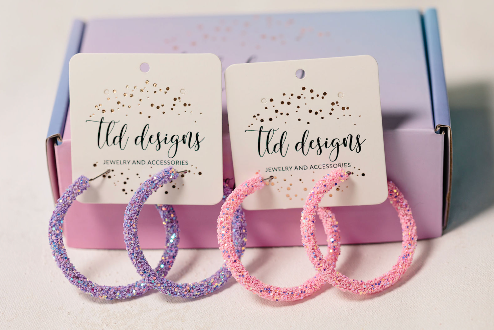 Pastel Hoops
