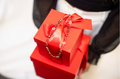 Red rhinestone necklace