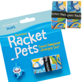 VALUE PACK - A Blue Shark Racket Pet Tennis Dampener and Blue Overgrip Tape with a (Pack of 2) Replacement Overgrip Tape