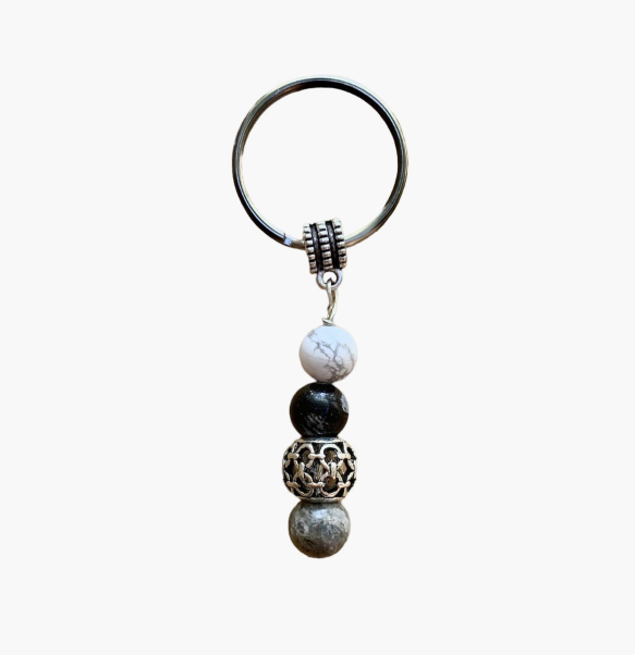 Solace Crystal Beaded Key Chain